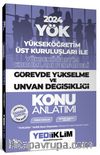 2024 YÖK Görevde Yükselme ve Unvan Değişikliği Konu Anlatımı