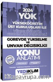 2024 YÖK Görevde Yükselme ve Unvan Değişikliği Konu Anlatımı