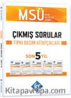 MSÜ Çıkmış Sorular Son 5 Yıl Tıpkı Basım Fasikülleri