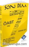 Son Dem ÖABT Türkçe 7'li Çözümlü Deneme Kitabı