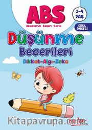 ABS 3-4 Yaş Düşünme Becerileri Dikkat-Algı-Zeka