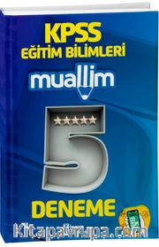 2024 KPSS Eğitim Bilimleri Muallim 5 Deneme