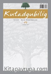 Kutadgubilig Felsefe-Bilim Araştırmaları Dergisi Sayı:49