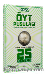 KPSS Eğitim Bilimleri Ölçme ve Değerlendirme 25 Deneme Çözümlü