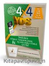 4x4 YDS Seti 1. Kitap Cümle Tamamlama, Çeviri ve Eş Anlamlı Cümle