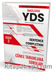 YDS İngilizce Sentence Completion Issue 3