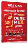 2024 KPSS Lise Ortaöğretim Ön Lisans 5 DenemeX Fasikül Çözümlü