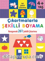 Çıkartmalarla Şekilli Boyama 4 Yaş Üstü