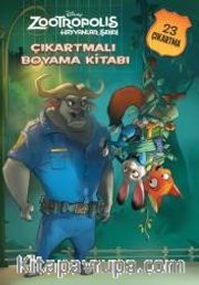 Disney Zootropolis Hayvanlar Çıkartmalı Boyama Kitabı