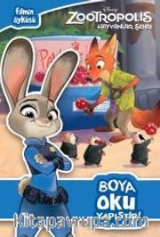 Disney Zootropolis Hayvanlar Şehri Boya Oku Yapıştır