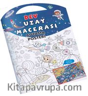 Uzay Macerası Dev Boyama Posteri