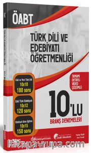 ÖABT Türk Dili ve Edebiyatı 10 Deneme Çözümlü 