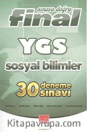 YGS Sosyal Bilimler 30 Deneme Sınavı