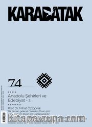 Karabatak Dergisi Sayı: 74 Mayıs-Haziran 2024