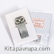 Saydam Kitap Ayracı - Baykuş