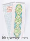 Saydam Kitap Ayracı - Oval Süsleme