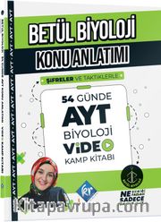 Konu Anlatımı 54 Günde AYT Biyoloji Video Kamp Kitabı