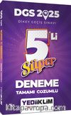 2025 DGS Tamamı Çözümlü Süper 5li Deneme