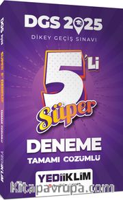 2025 DGS Tamamı Çözümlü Süper 5li Deneme