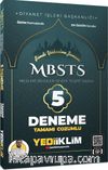 2024 MBSTS Mesleki Bilgiler Seviye Tespit Sınavı Tamamı Çözümlü 5 Deneme