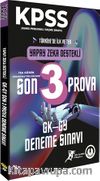 KPSS Genel Kültür Genel Yetenek Yapay Zeka Destekli Son 3 Prova 