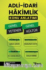 Adli- İdari Hakimlik Genel Yetenek - Genel Kültür Konu Anlatımı