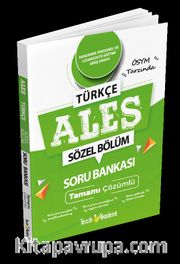 ALES Türkçe Tamamı Çözümlü Soru Bankası