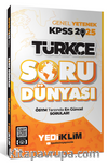 2025 KPSS Genel Kültür Türkçe Soru Dünyası