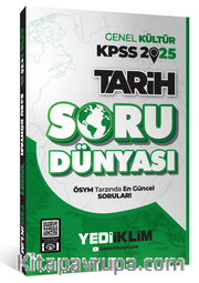 2025 KPSS Genel Kültür Tarih Soru Dünyası