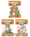 Hayvanlar Boyama Seti (3 Kitap Takım)