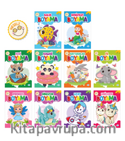 Neşeli Boyama Seti (10 Kitap Takım)