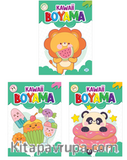 Kawaii Boyama Seti (3 Kitap Takım)