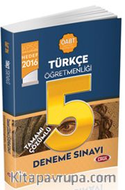 2016 ÖABT Türkçe Tamamı Çözümlü 5 Deneme Sınavı 