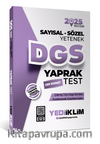 2025 DGS Sayısal-Sözel Yetenek Çek Kopart Yaprak Test