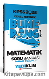 2025 KPSS Genel Yetenek Bumerang Matematik Tamamı Çözümlü Soru Bankası
