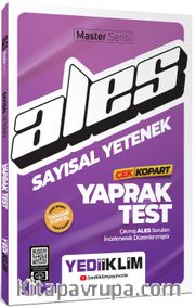 2025 ALES Sayısal Yetenek Çek Kopart Yaprak Test