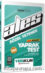 2024 ALES Sözel Yetenek Çek Kopart Yaprak Test