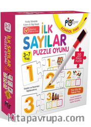 İlk Sayılar Eşleştirme-İlişkilendirme ve Puzzle Oyunu 