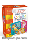 Unicorn Stickerlı Mozaik Kodlama ve Dikkat Geliştirme Oyun Seti 