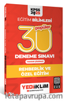 2025 KPSS Eğitim Bilimleri 30 Popüler Rehberlik ve Özel Eğitim Tamamı Çözümlü Deneme Sınavı