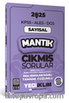 2025 KPSS ALES DGS Sayısal Mantık Çıkmış Sorular ve Çözümleri