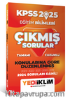 2025 KPSS Eğitim Bilimleri Konularına Göre Düzenlenmiş Tamamı Çözümlü Çıkmış Sorular