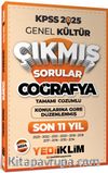 2025 KPSS Genel Kültür Lisans Coğrafya Konularına Göre Tamamı Çözümlü Son 11 Yıl Çıkmış Sorular
