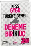 2024 KPSS Genel Yetenek Genel Kültür Türkiye Geneli Deneme 1-2-3