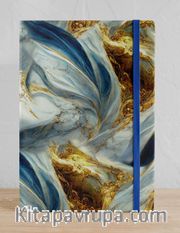 Lacivert Mermer Defter (STK26 )