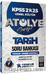 2025 KPSS Genel Kültür Tarih Atölye Serisi Tamamı Video Çözümlü Soru Bankası 