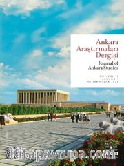 Ankara Araştırmaları Dergisi Cilt 12 Sayı 1