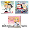 Doktor Abimiz - Doktor Ablamız Sağlık Seti (4 Kitap Set, Renkli Resimli)