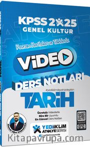 2025 KPSS Genel Kültür Atölye Tarih Video Ders Notları