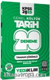 2025 KPSS Genel Kültür Tarih Tamamı Çözümlü 20 Deneme